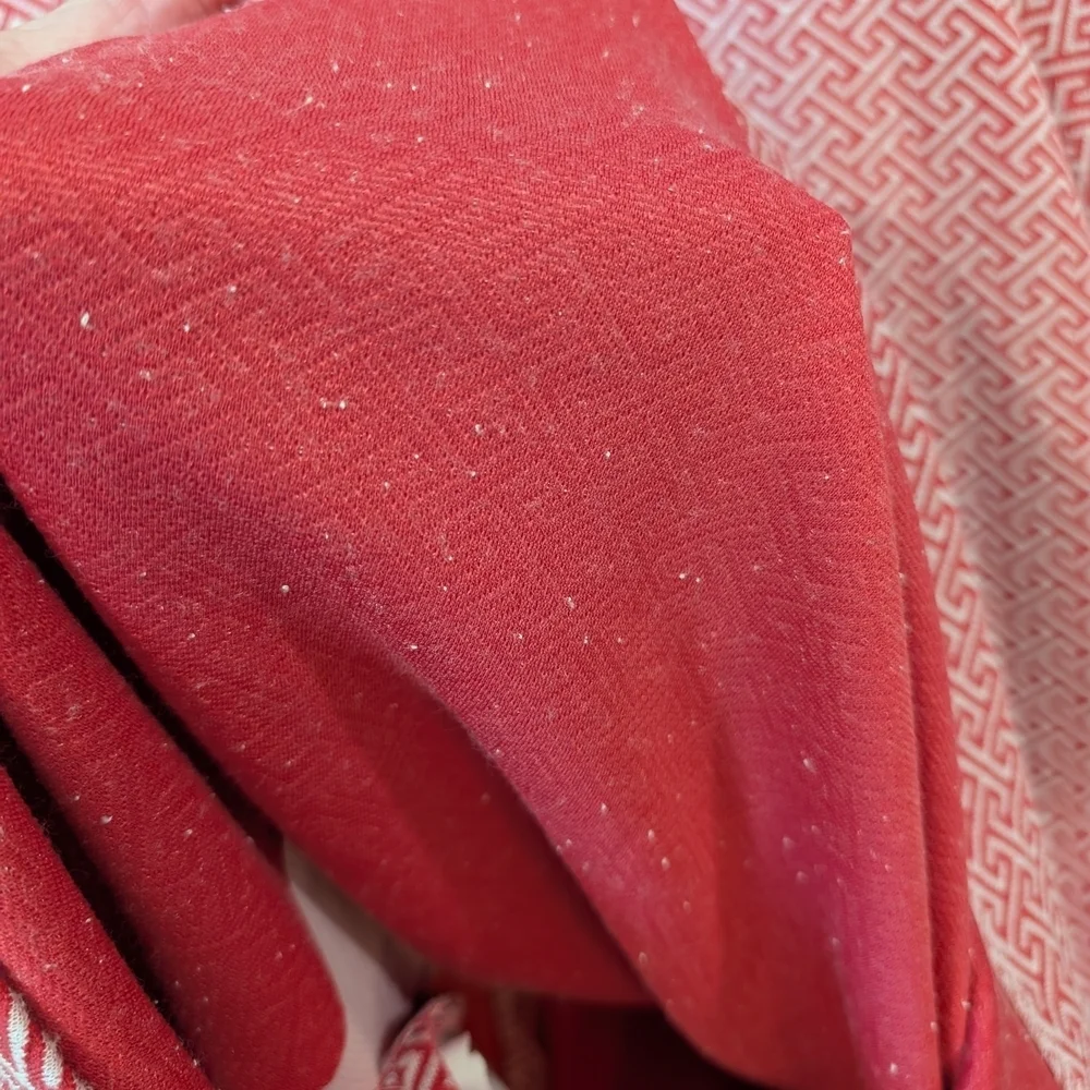 Tyler Boe Pink and White Geometric Dress - Picture 9 of 11